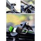 Autós mobiltelefon tartó 360°-ban forgatható
