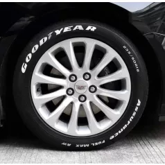 Gumiabroncs festék filctoll fehér