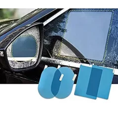 Vízlepergető fólia visszapillantó tükörre 4dbos kerek