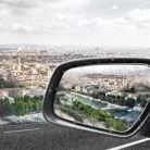 Vízlepergető fólia visszapillantó tükörre 4dbos kerek