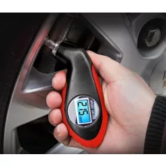 Digitális keréknyomás ellenőrző piros