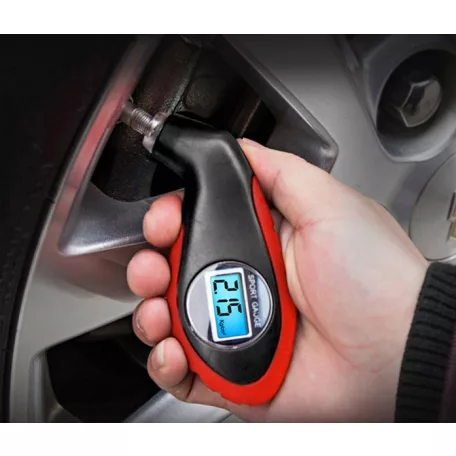 Digitális keréknyomás ellenőrző piros