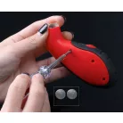 Digitális keréknyomás ellenőrző piros