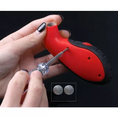 Digitális keréknyomás ellenőrző piros