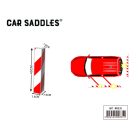 Garázs protektor piros+fehér