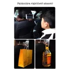 Ergonómikus autó fej és nyaktámla fekete